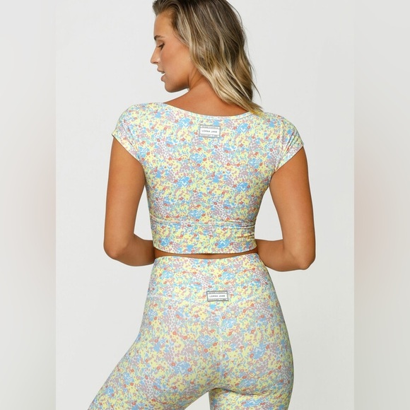 Lorna Jane wildflower rib sports bra - Picture 4 of 9